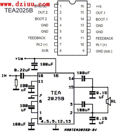 TEA2025B<a href=http://www.189yp.com/gongfangdianlu/ target=_blank class=infotextkey>·</a>D